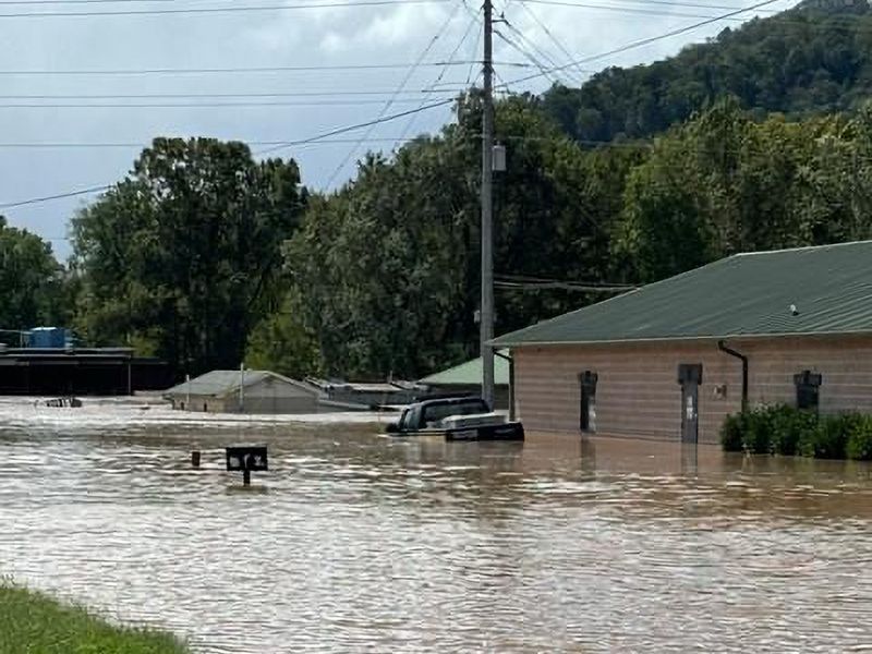 Flooding from Hurricane Helene